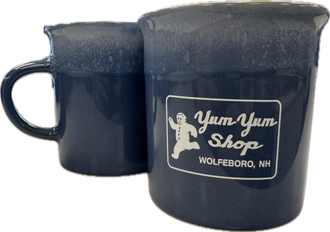 Blue Glazed Ceramic Mug