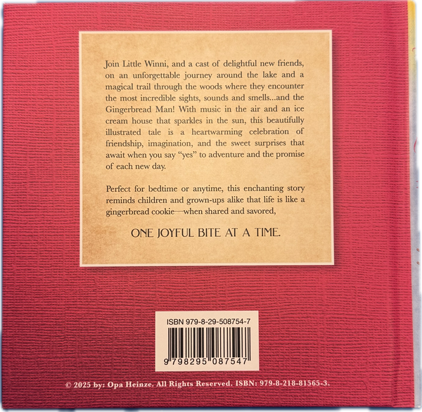 Book Fundraiser... The AWESOMELY EXCITING ADVENTURES OF LITTLE WINNI & the Gingerbread Man