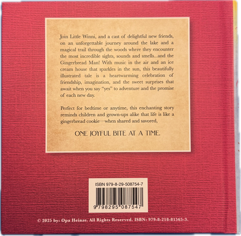 Book Fundraiser... The AWESOMELY EXCITING ADVENTURES OF LITTLE WINNI & the Gingerbread Man