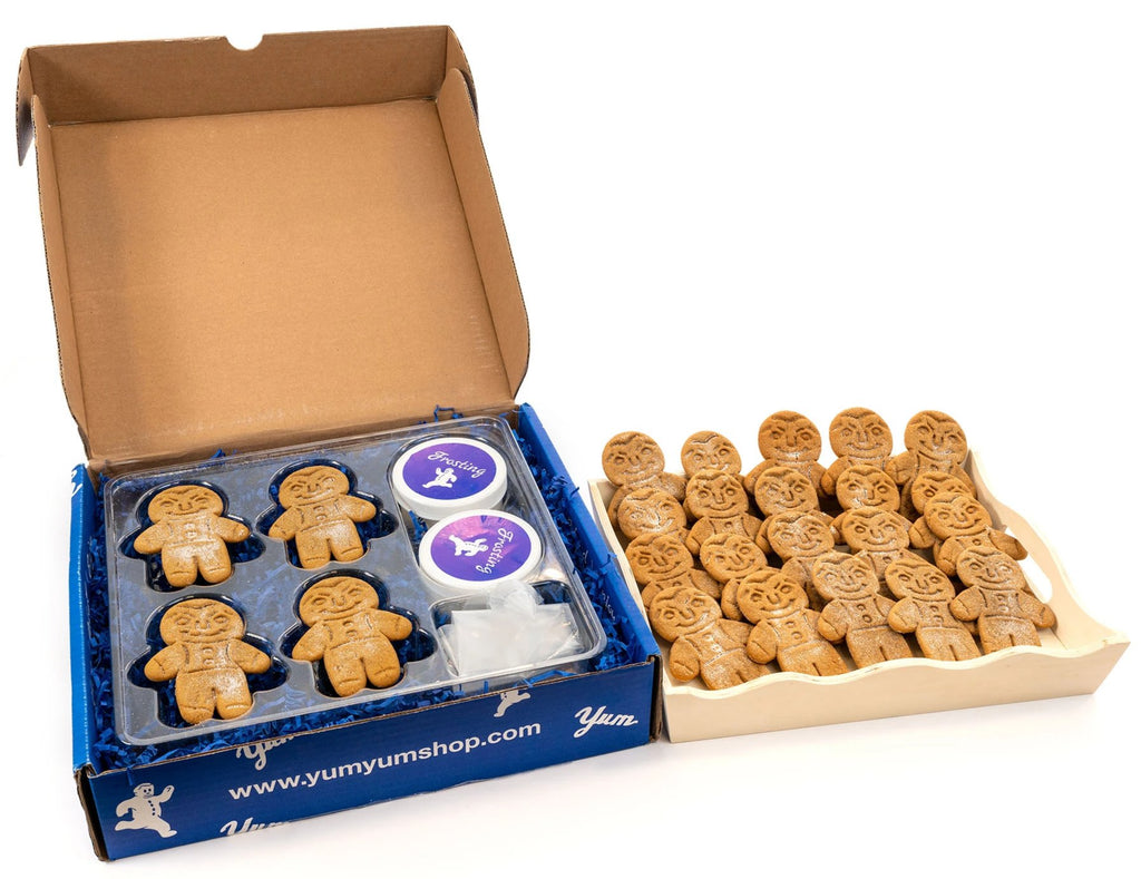Yum Yum Shop GingieBox | Fresh Gingerbread Cookie Box CONTAINS
